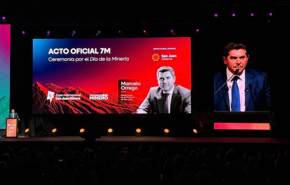 Orrego celebró el boom minero y aseguró que San Juan “sembró confianza” para atraer inversiones
