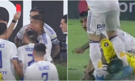 Patada a la cabeza y expulsión directa: la insólita roja que se llevó Santiago Ascacibar en Boca