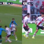 El polémico penal que encendió el enojo de River ante Belgrano