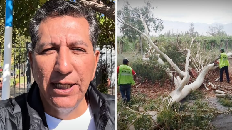 Aballay cruzó a Naturgy por los cortes de luz en Pocito: “Muchos sectores siguen sin energía”