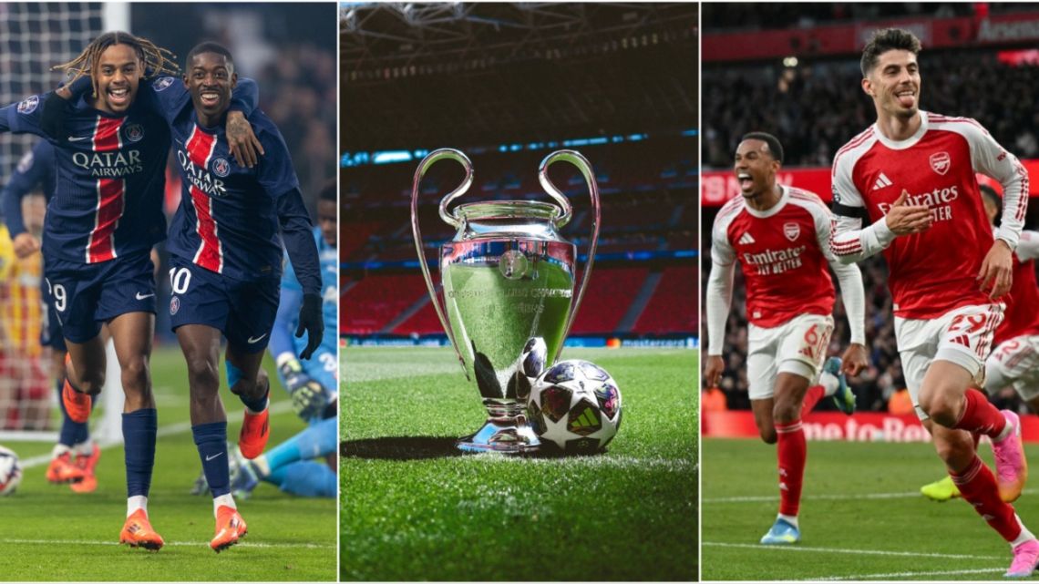 PSG vs. Arsenal, por la final de la UEFA Champions League