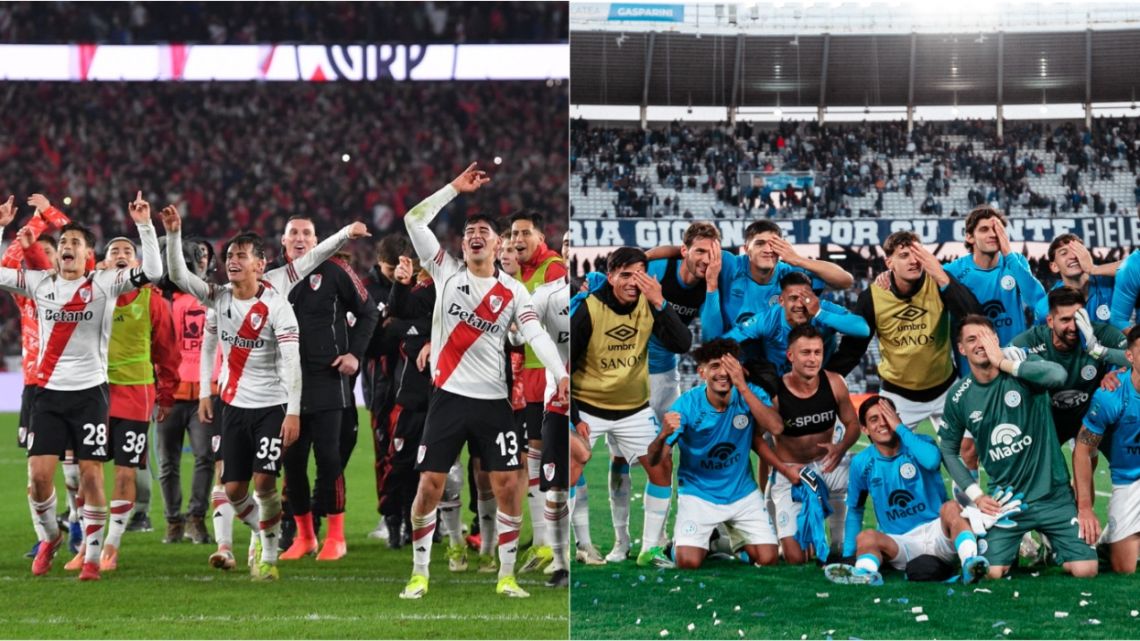 El historial entre River y Belgrano en cruces de eliminación directa