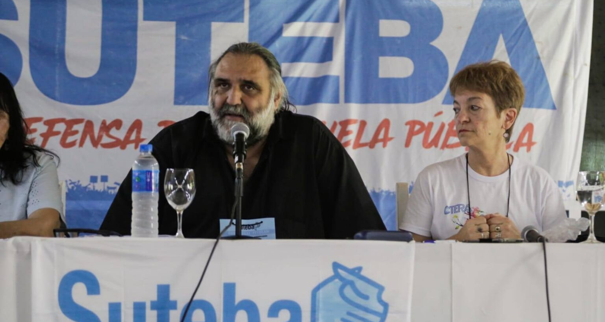 Sin Roberto Baradel, la lista oficialista ganó las elecciones en SUTEBA, el principal gremio docente de la Provincia