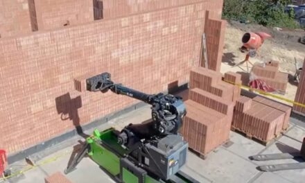 Cómo es Walter, el robot albañil que promete reemplazar a varios trabajadores al mismo tiempo