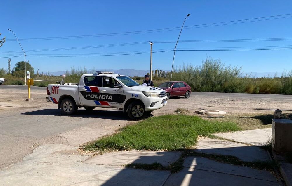 Tragedia en Caucete: Un motociclista murió tras un violento choque en Ruta 270
