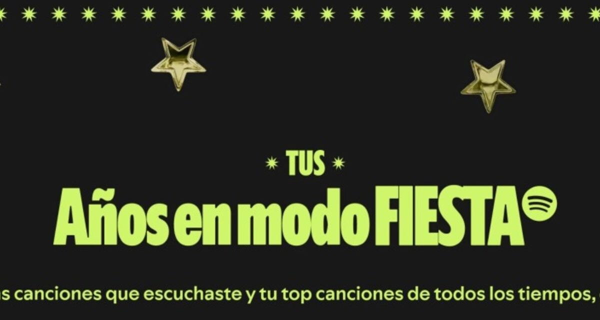 Cómo acceder a las estadísticas de escucha desde el día que te registraste