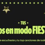 Cómo acceder a las estadísticas de escucha desde el día que te registraste