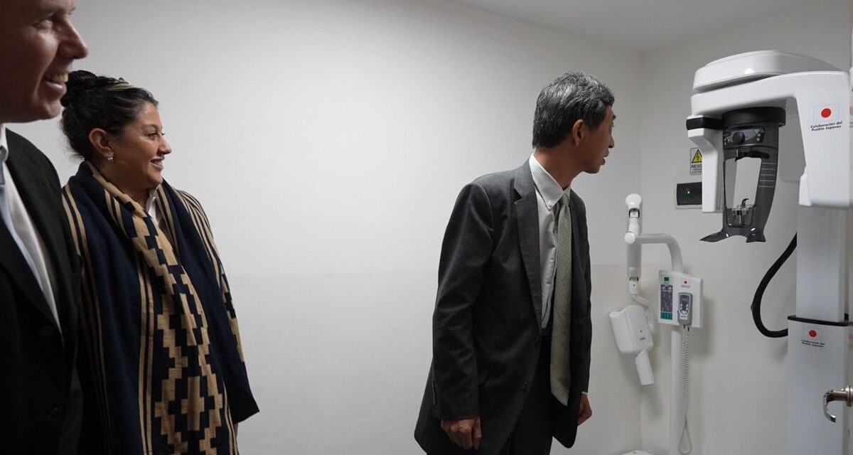 La Embajada de Japón realizó una donación clave para Santa Cruz