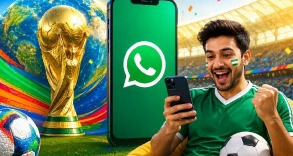WhatsApp lanzó una función especial para seguir el Mundial 2026