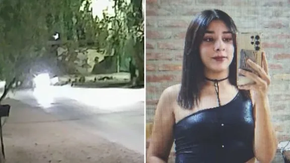 Una motociclista terminó gravemente herida tras ser embestida por un auto en La Bebida