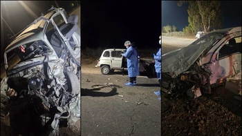 Choque frontal en San Martín: murió un hombre de 59 años y otro permanece en estado crítico