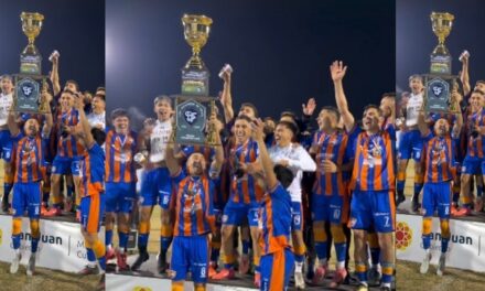 Minero hizo historia: Venció a 9 de Julio y levantó su primer título en la Liga Sanjuanina