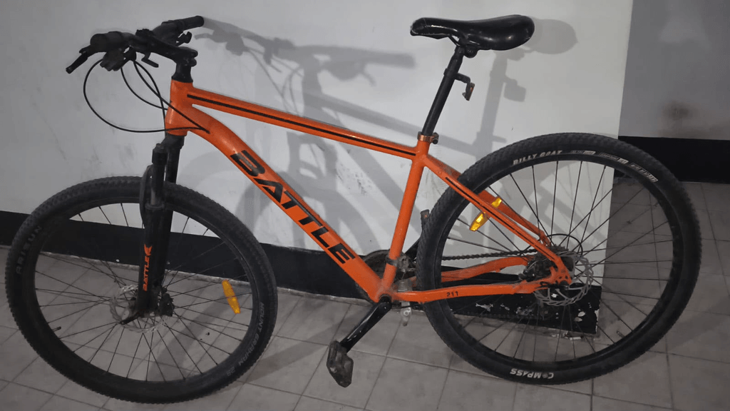Lo atraparon escondido debajo de una cama tras robar una bicicleta en Rawson