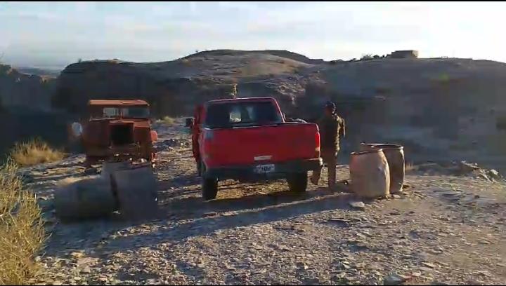 Los escrachó con el celular y terminaron tras las rejas en Angaco (vídeo)
