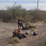 Grave accidente en Caucete: una pareja de motociclistas chocó contra un guardarraíl y terminó herida