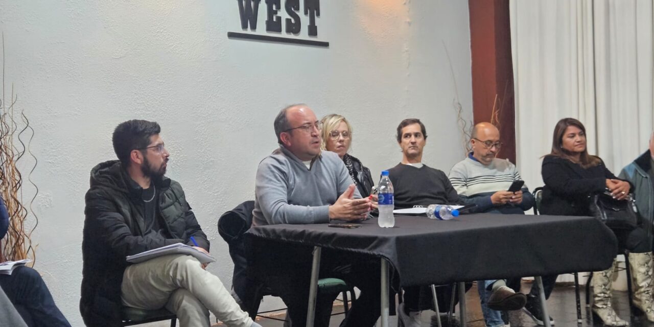 Miodowsky reunió a referentes de Rivadavia y reforzó el trabajo territorial en la Zona Centro