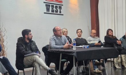 Miodowsky reunió a referentes de Rivadavia y reforzó el trabajo territorial en la Zona Centro