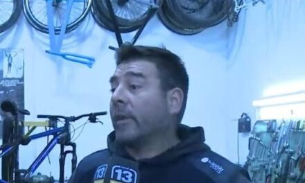 El reconocido ex ciclista Mauricio “Chespirito” Pérez sufrió un robo en su taller de bicicletas de Rawson