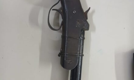 Amenazaron a una familia con un arma casera, atacaron a policías y terminaron detenidos