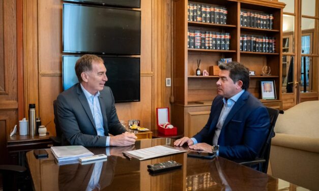 Orrego llevó a la Casa Rosada los temas clave para el futuro de San Juan