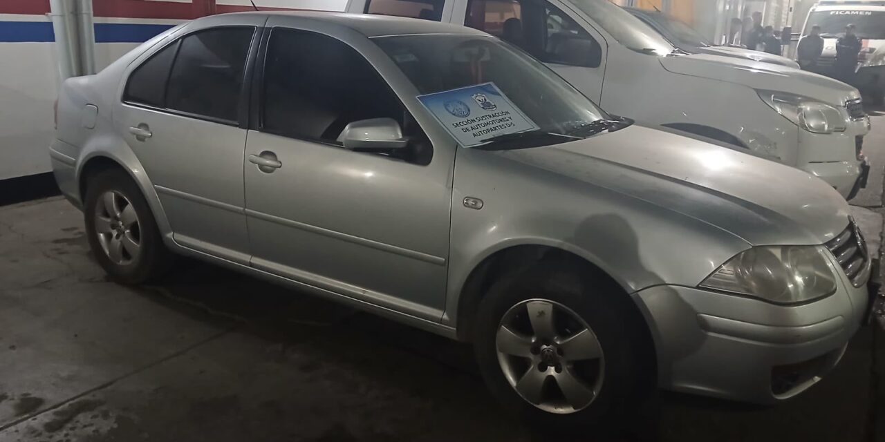 Recuperan un auto buscado desde 2019 y una moto adulterada en Chimbas