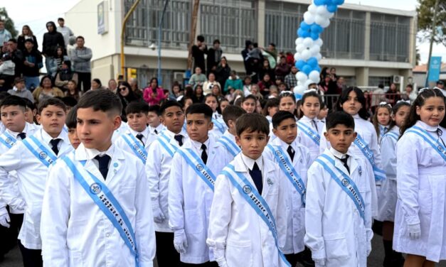 9 de Julio celebró la Promesa de Lealtad a la Bandera con alumnos de diez escuelas