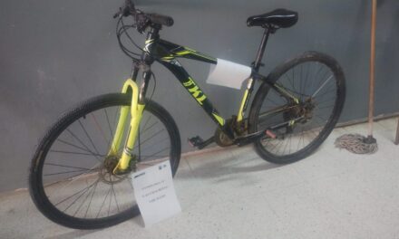 Terminó detenido tras no poder justificar una bicicleta rodado 29