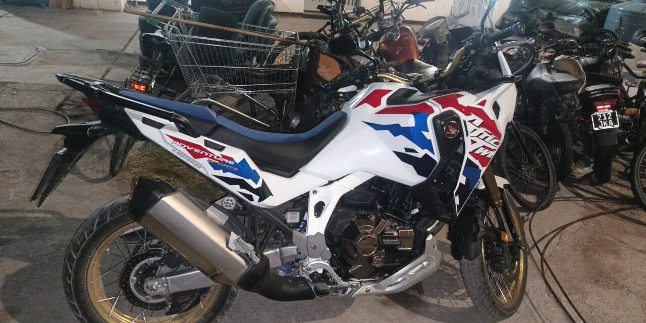 Recuperaron en Chimbas una motocicleta de alta gama robada a punta de pistola en Pocito