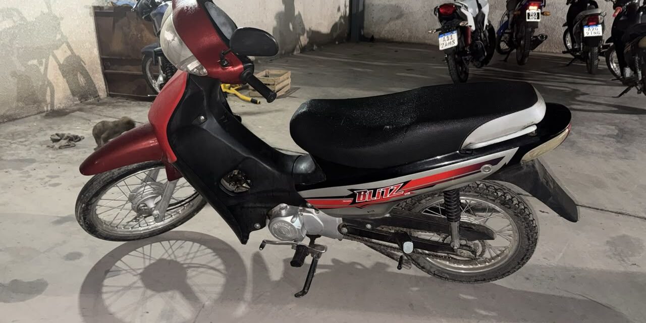 Recuperaron una moto robada y detuvieron a un sospechoso en Médano de Oro