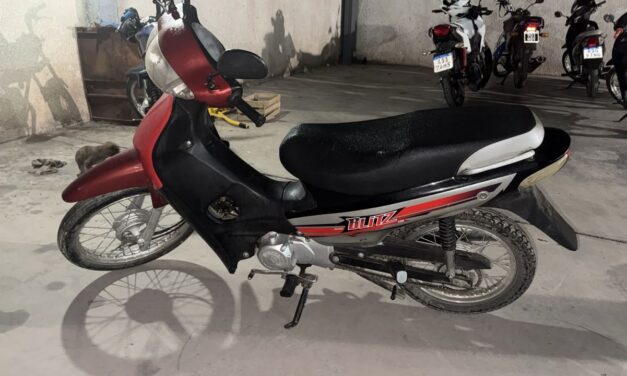 Recuperaron una moto robada y detuvieron a un sospechoso en Médano de Oro