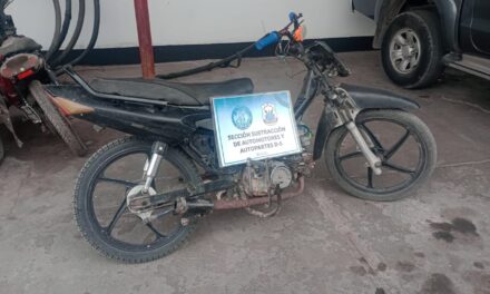 Secuestran en Carpintería una moto con pedido de captura por robo desde 2024