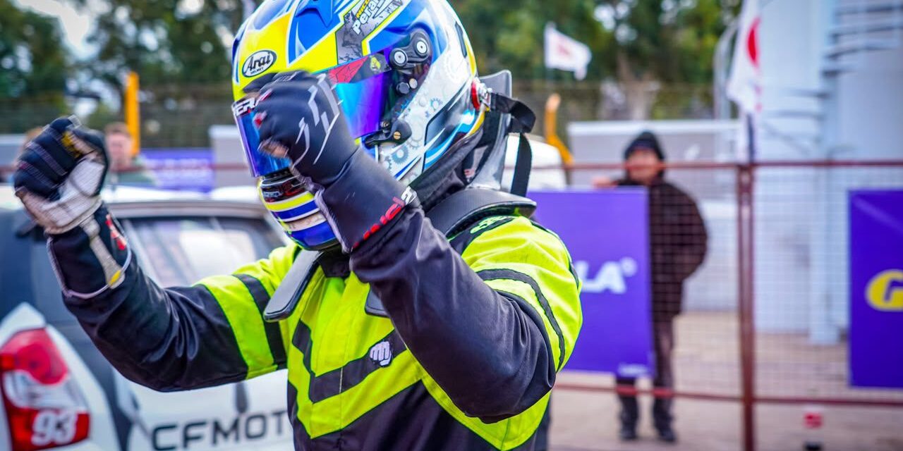 Nicolás Peralta hizo historia y festejó su primer triunfo en el Zonal Cuyano