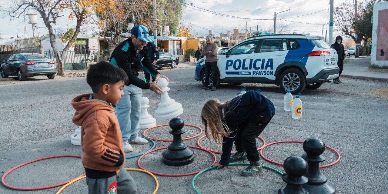Rawson en Comunidad llegó al barrio Salvador María del Carril y prepara un nuevo operativo en Villa Hipódromo