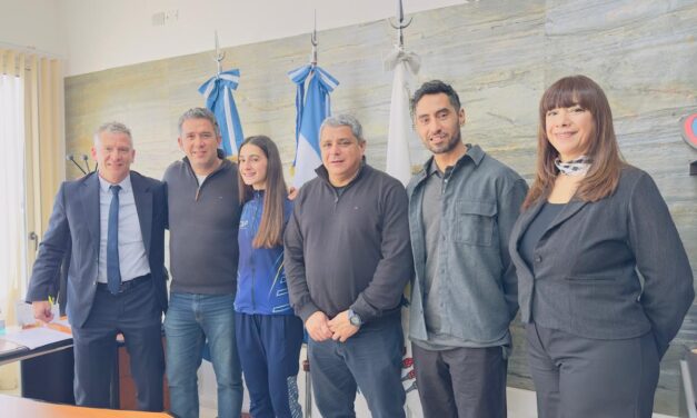 Sara Toia fue recibida en la Secretaría de Deporte tras consagrarse subcampeona mundial
