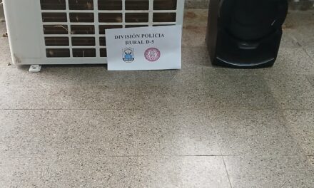 Recuperan equipos robados de un centro de salud y secuestran otros elementos en Caucete