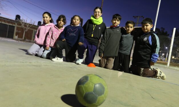 En Zonda, una escuelita deportiva transforma el juego en oportunidades para crecer