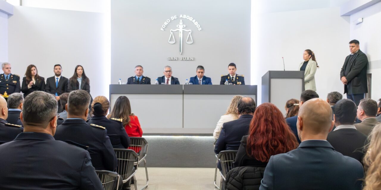 Presentaron una comisión para unificar criterios entre abogados y Fuerzas de Seguridad