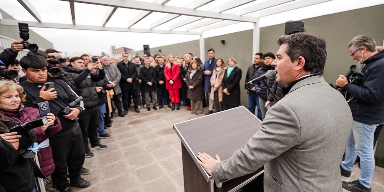 Orrego inauguró un nuevo CDI en Rawson y ya son 11 los centros habilitados en la provincia