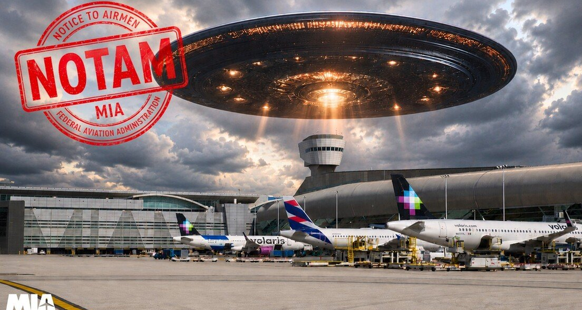 El Aeropuerto de Miami restringió el espacio aéreo por actividad inusual
