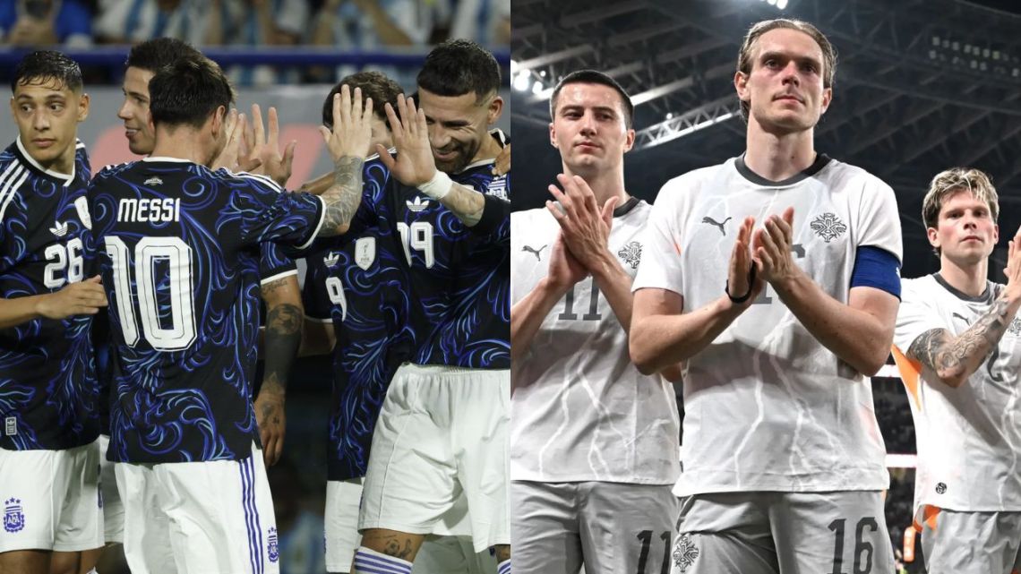 Argentina vs. Islandia, por un Amistoso Internacional previo al Mundial