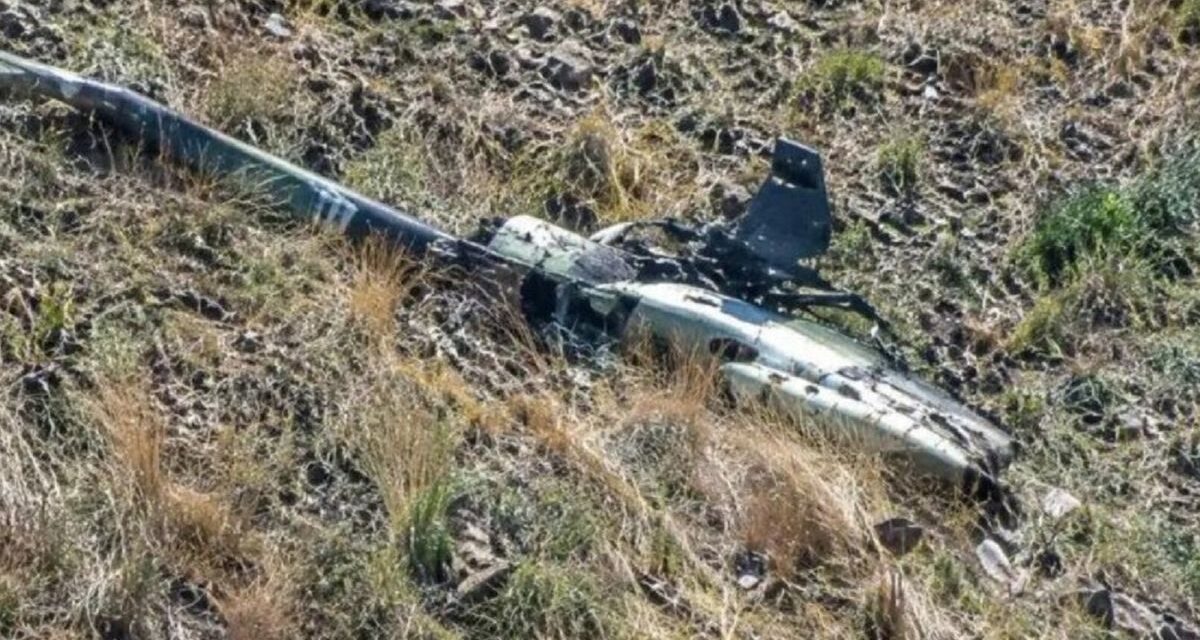 Seis muertos tras el accidente de una avioneta militar durante una misión de reconocimiento