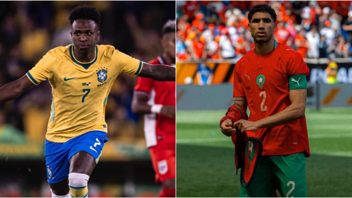 Brasil vs Marruecos, por la Copa Mundial de la FIFA 2026: hora, TV y formaciones