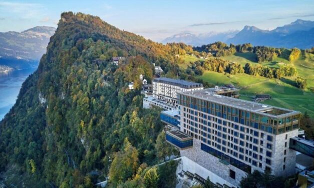Cómo es Bürgenstock, el lujoso resort y hotel donde EEUU e Irán negocian el acuerdo de paz en Medio Oriente