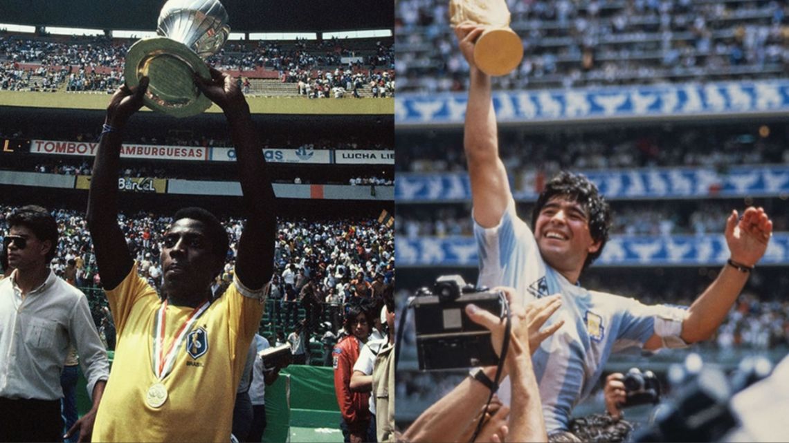 El Estadio Azteca y el hilo conductor que unió a Pelé con Maradona en la cumbre mundial