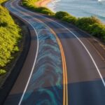 El revolucionario método de Hawái para pavimentar sus principales rutas con plástico reciclado del océano