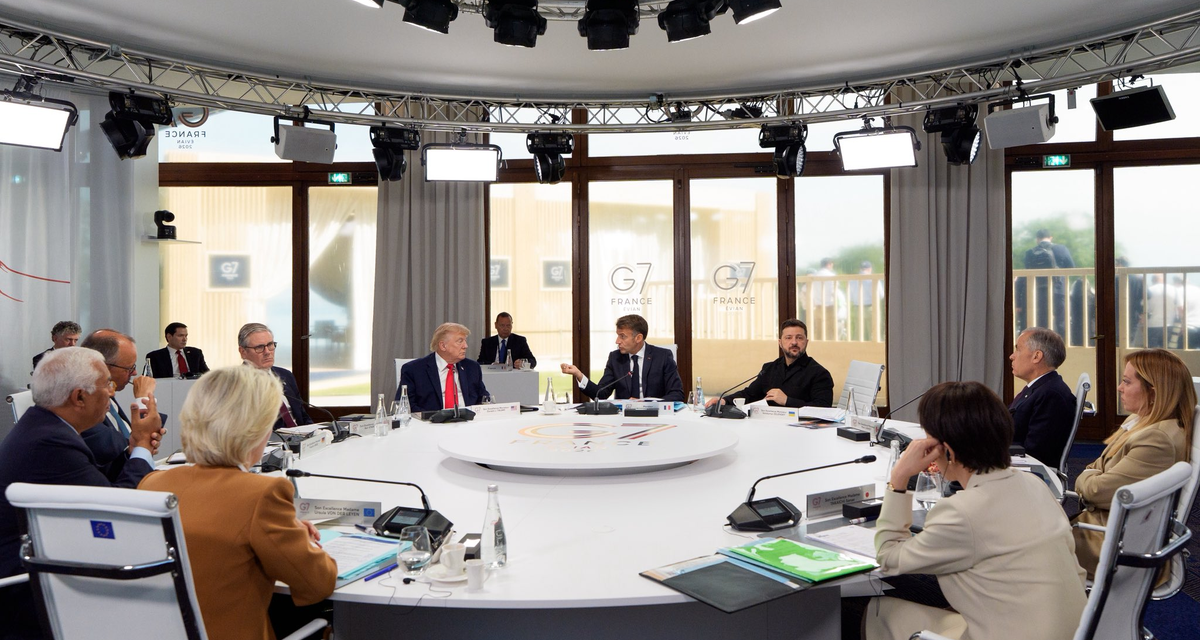 Los líderes del G7 volvieron a mostrar su apoyo a Ucrania y a Volodomir Zelenski en el conflicto con Rusia
