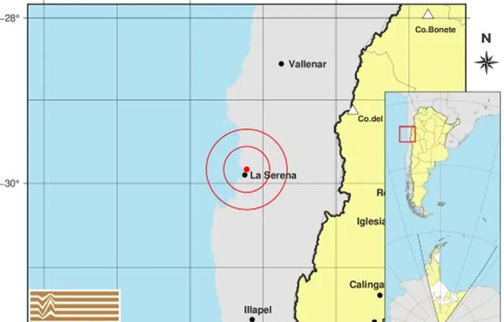 Sismo de magnitud 4,5 en Chile fue percibido en San Juan