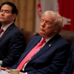 Donald Trump mostró signos de somnolencia durante un encuentro de la Casa Blanca