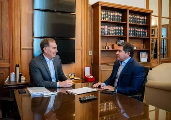 Orrego respaldó a Santilli tras su llegada a la Jefatura de Gabinete
