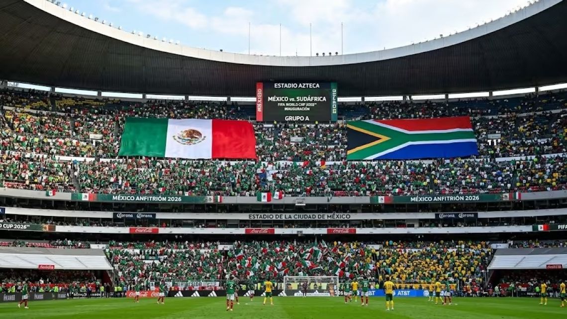 Ceremonia inaugural del Mundial de la FIFA 2026 en el Estadio Azteca